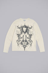 Kasper Digi Waffle Ecru T-Shirt