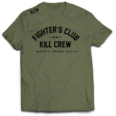 FIGHTER'S CLUB T-SHIRT - OLIVE