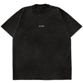 RELAXED FIT LUX "SIMPLE" T-SHIRT - BLACK