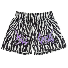 VENTED MESH SHORTS ALIEN - WHITE