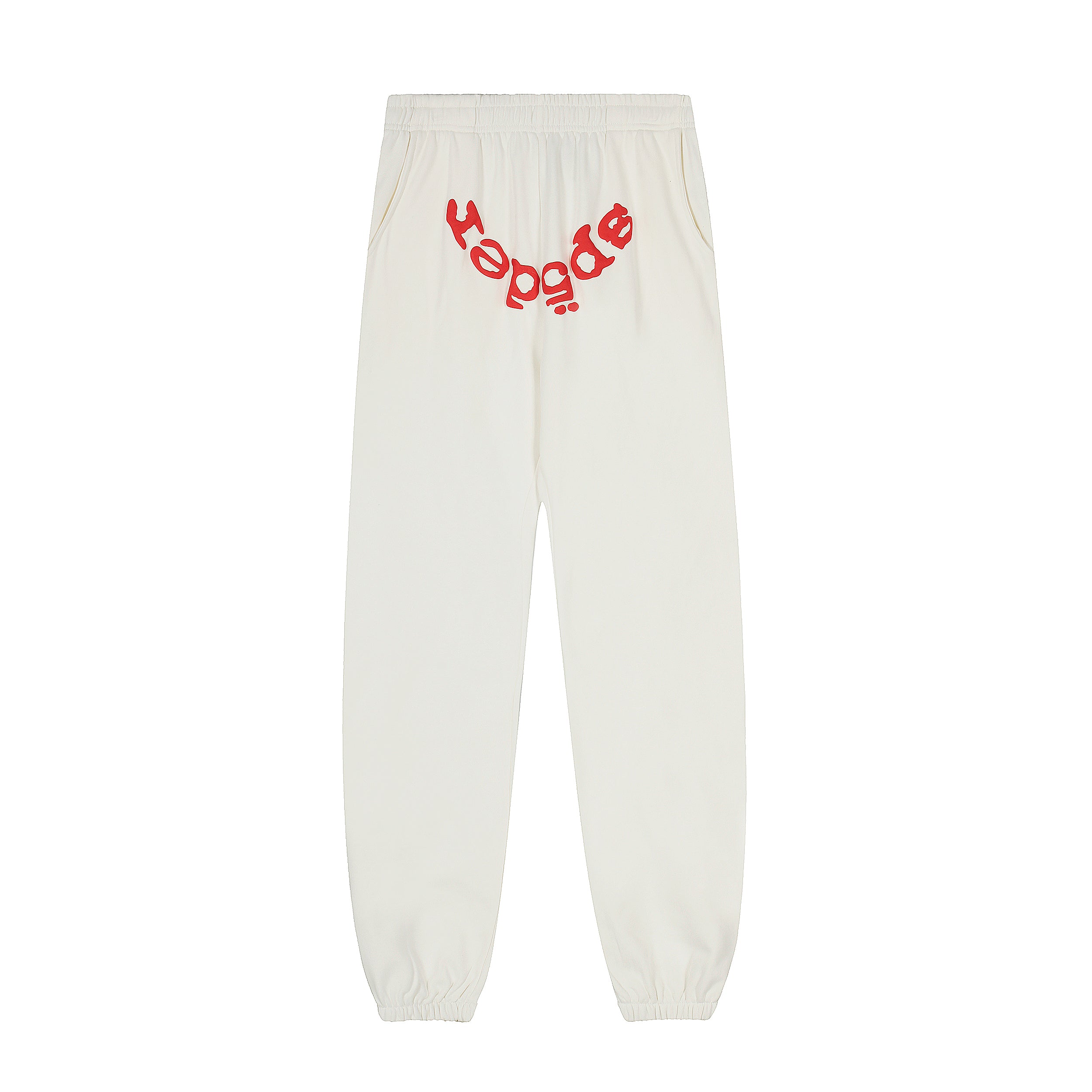 Sp5der Rasta Web Logo Hoodie White
