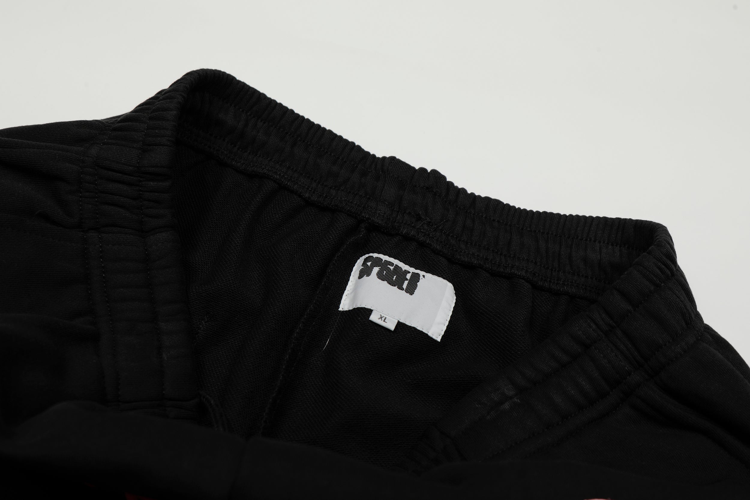 Sp5der Double Logo Web Hoodie Black
