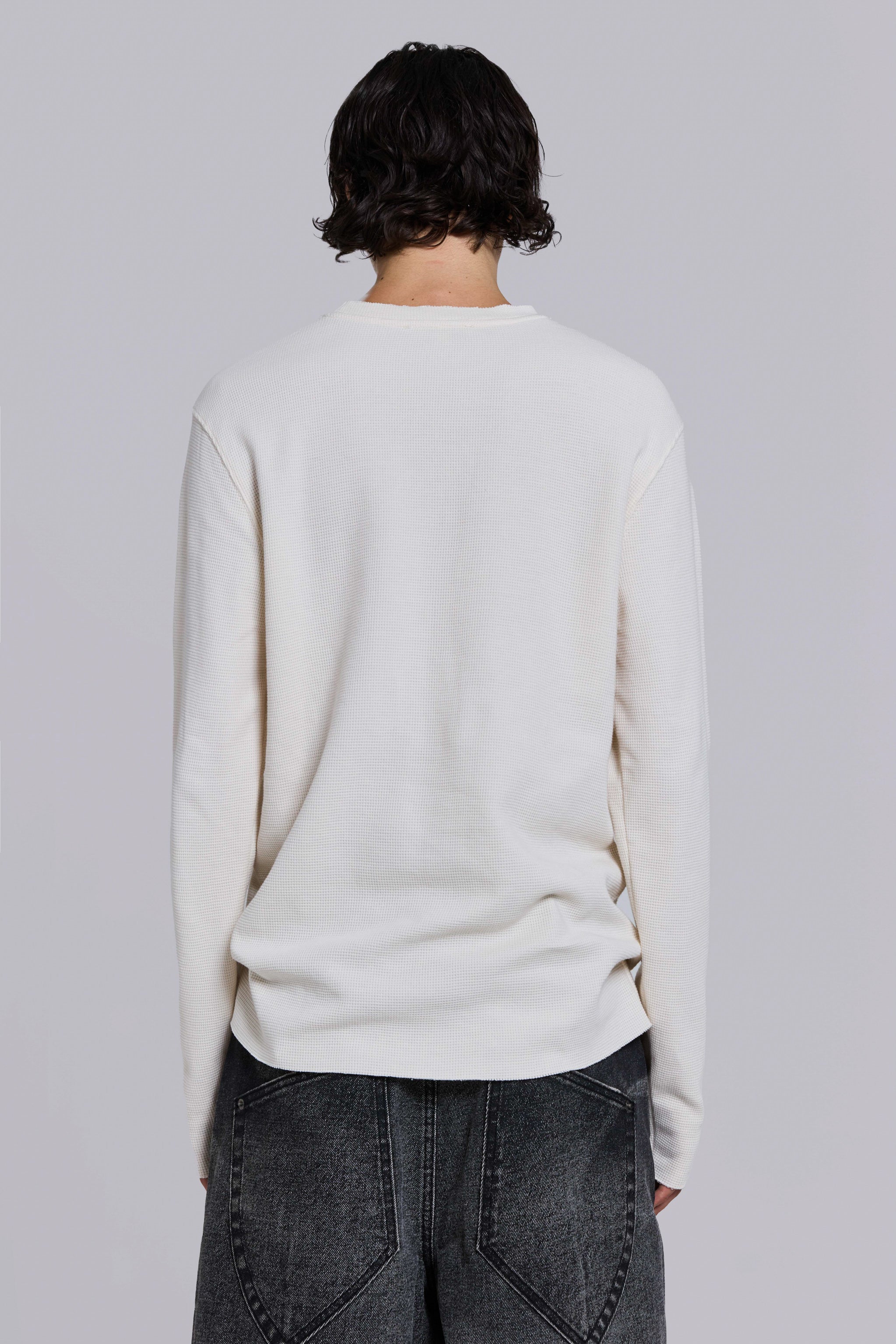 Kasper Digi Waffle Ecru T-Shirt