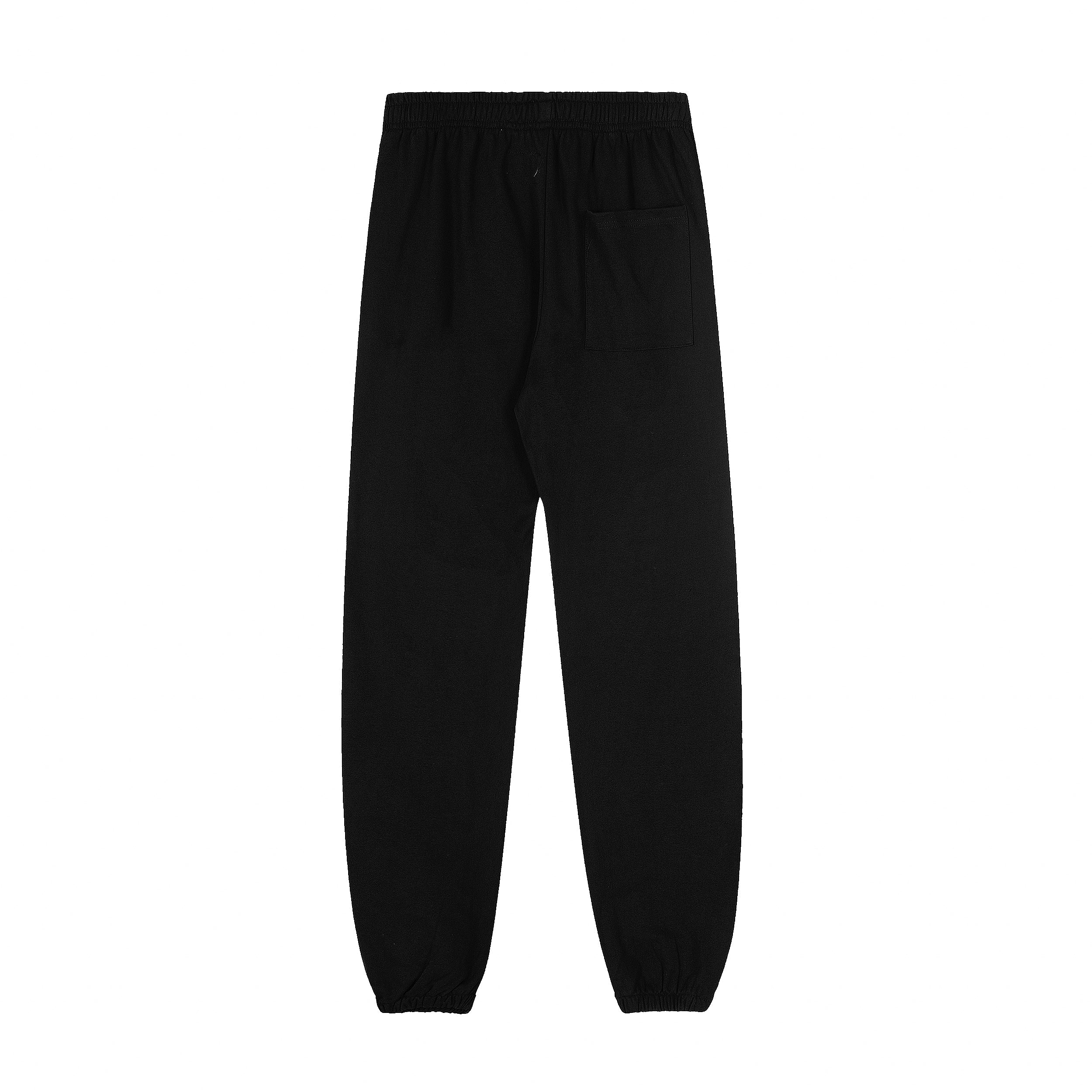 Sp5der Double Logo Web Hoodie Black