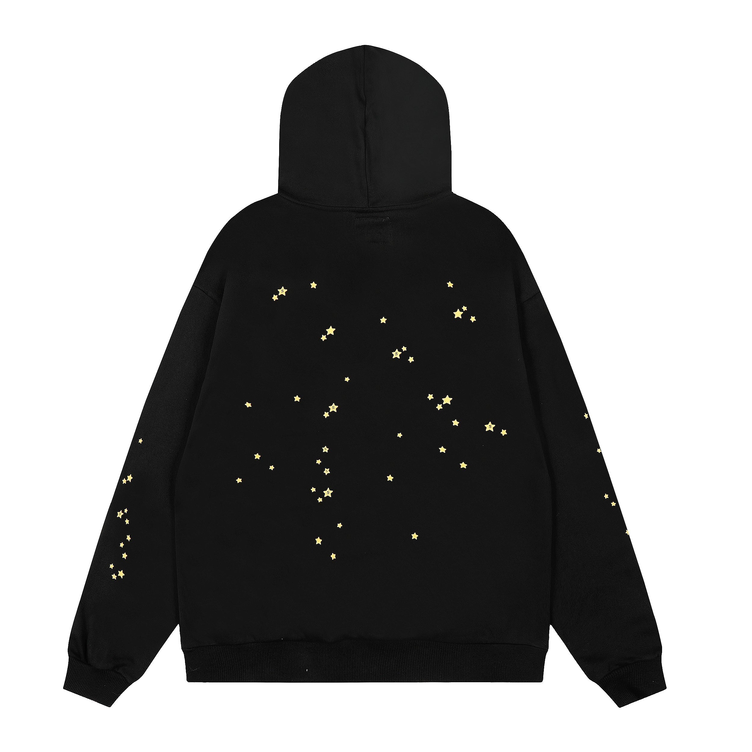 Sp5der 'Atlanta' Star Web Hoodie Black