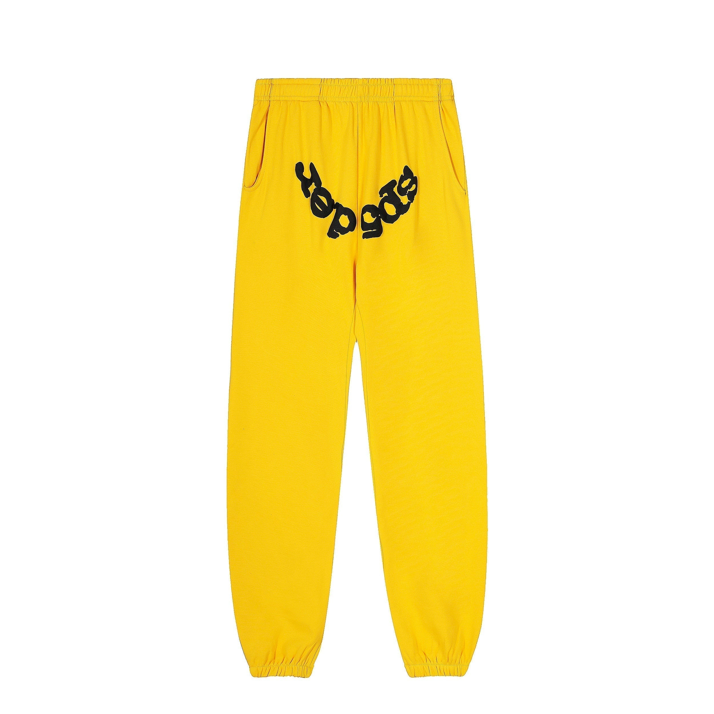 Sp5der Arch Logo Web Hoodie Yellow