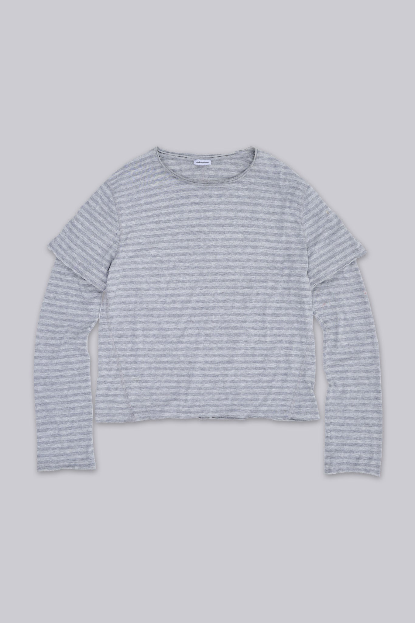 Line Double Layer Long Sleeve Top