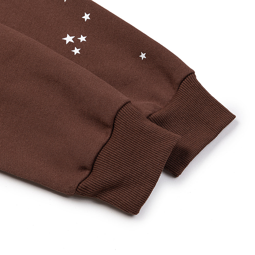 Sp5der 'Araignée' Hoodie Brown