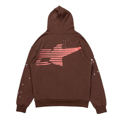 Sp5der 'Araignée' Hoodie Brown