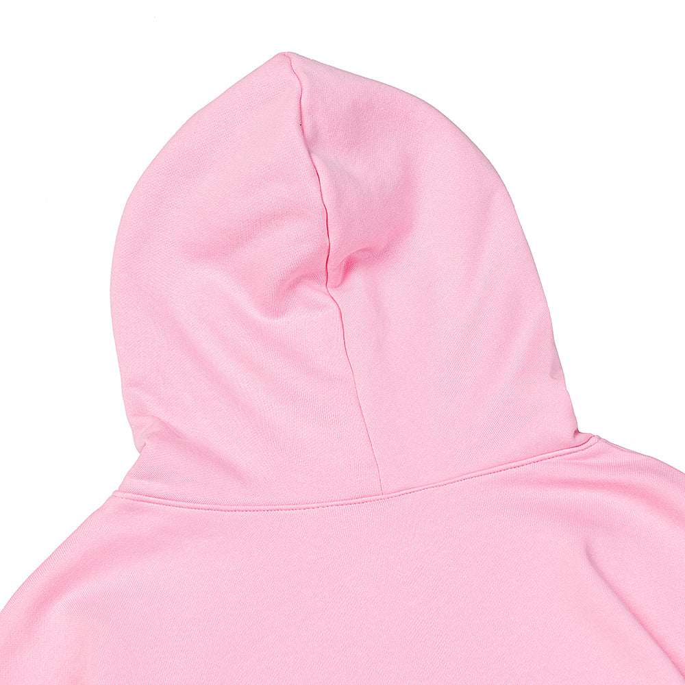 Sp5der Bubble Logo Web Hoodie Pink