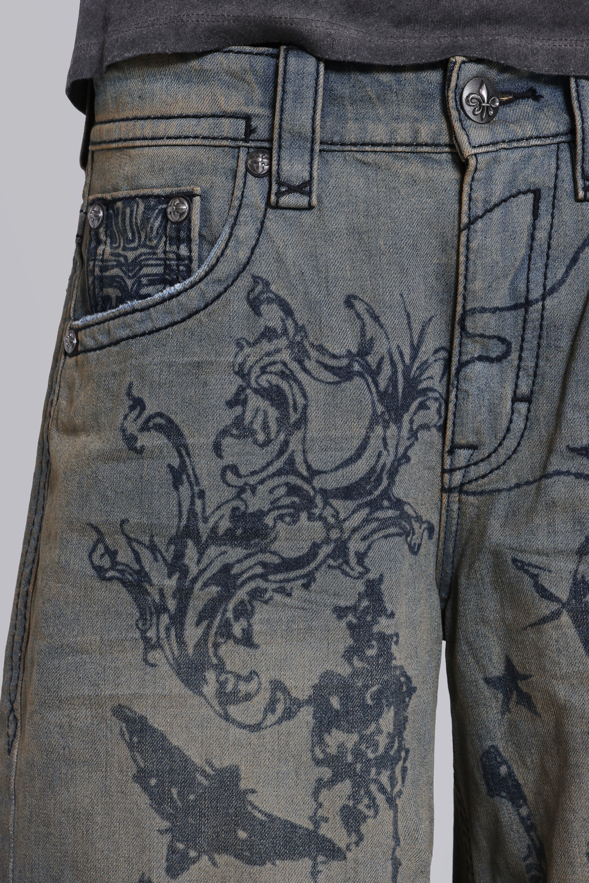 Rock Revival Inked Jeans