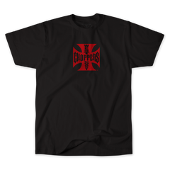 West Coast Choppers OG Classic Tee - Black Red
