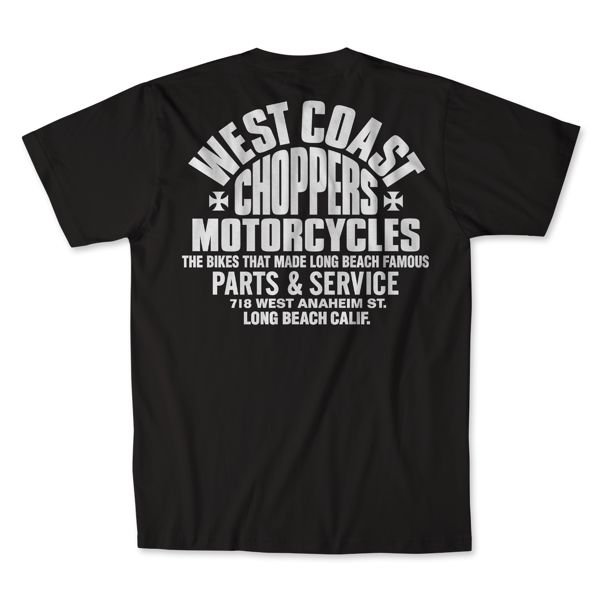 West Coast Choppers Parts Tee - Black