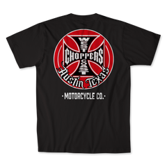 West Coast Choppers Tank Logo Tee - Black