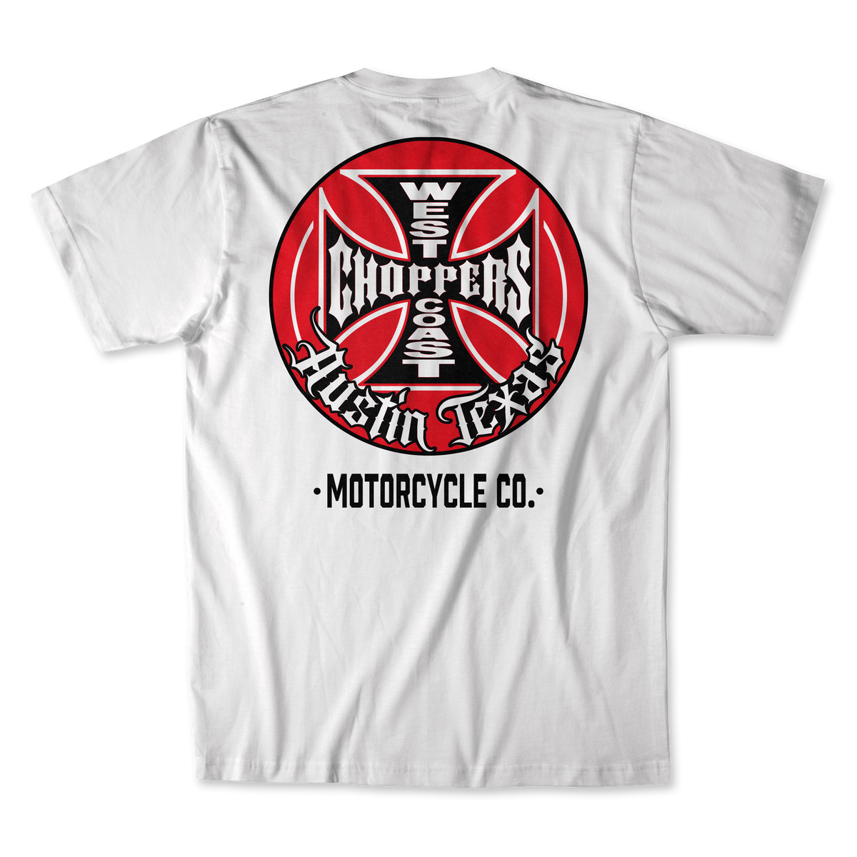 West Coast Choppers Tank Logo Tee - White