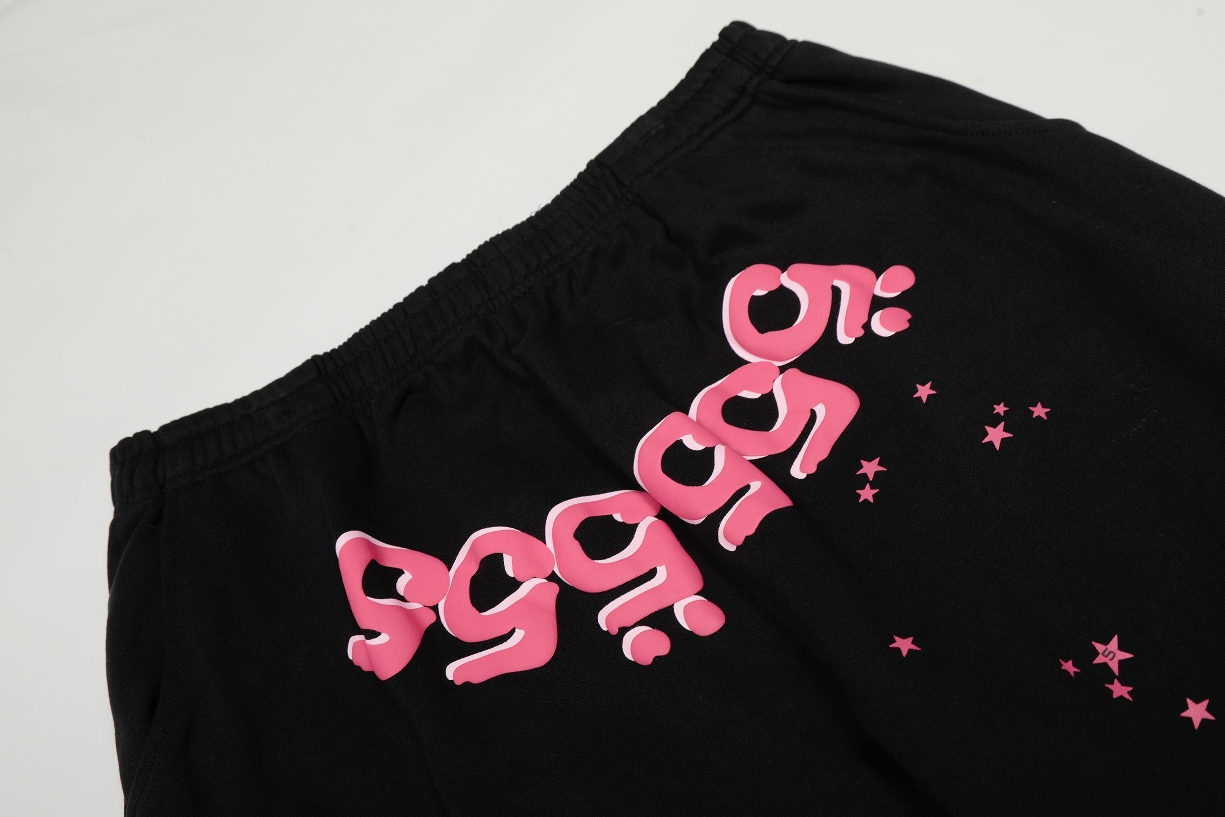 Sp5der Double Logo Web Hoodie Black