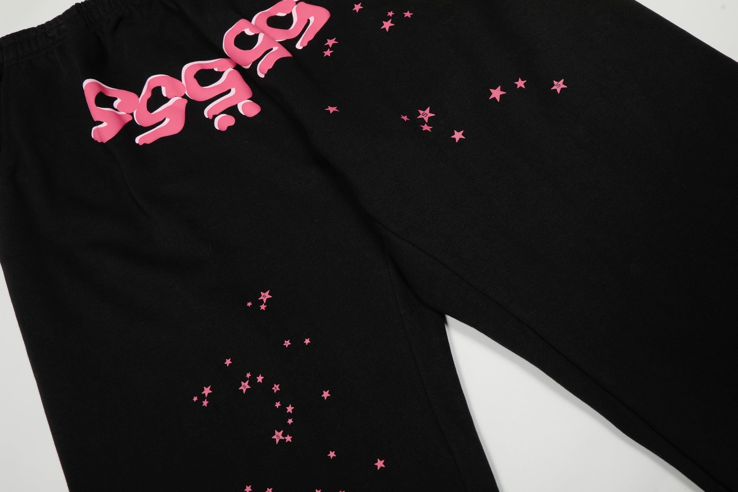 Sp5der Double Logo Web Hoodie Black