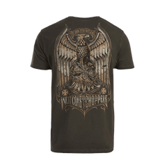 EAGLE CREST TEE - OIL DYE ANTHRACITE