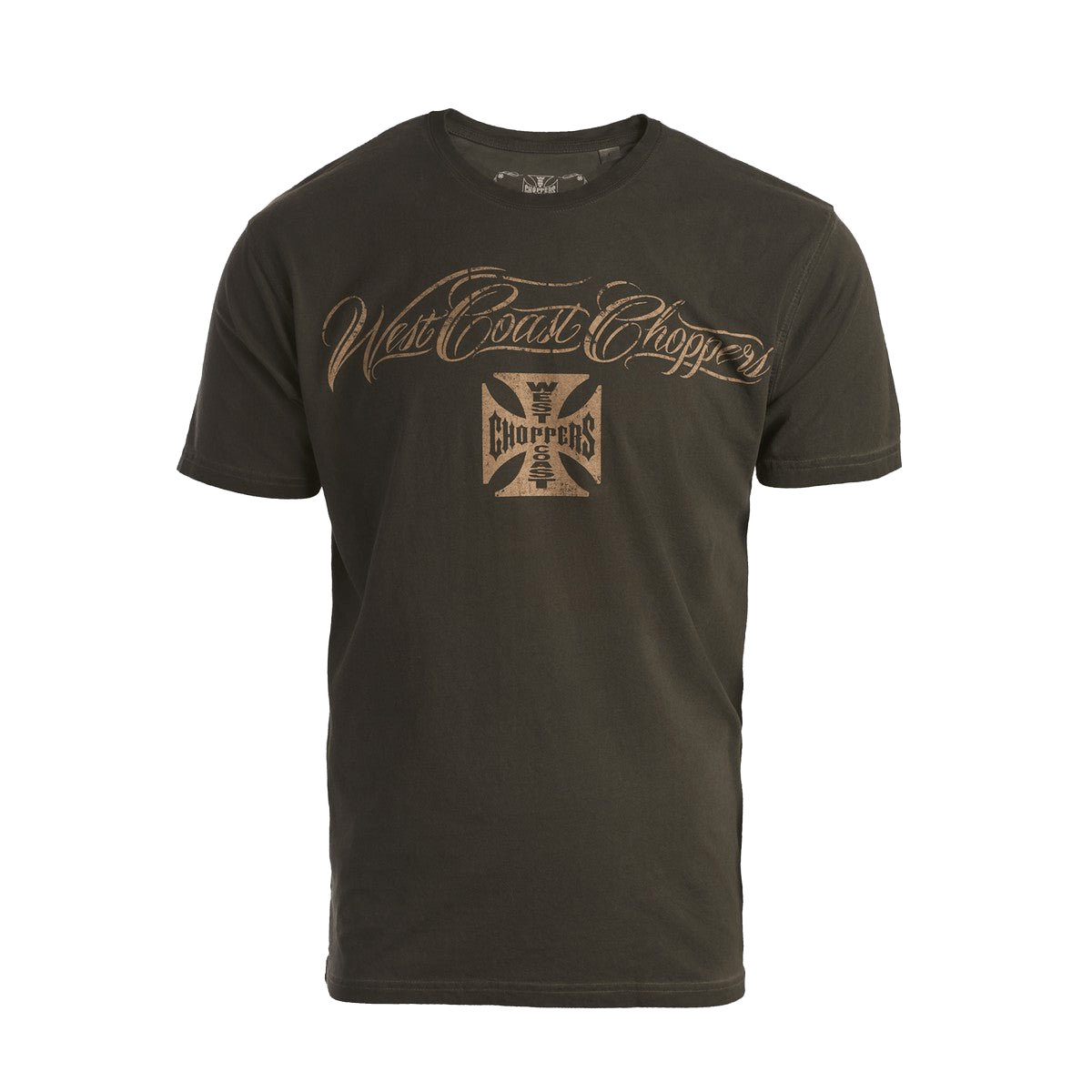 EAGLE CREST TEE - OIL DYE ANTHRACITE