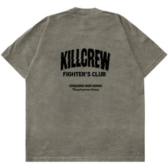 RELAXED FIT RIGOROUS TRAINING T-SHIRT - OLIVE / BLACK