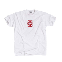 West Coast Choppers OG Classic Tee - White Red